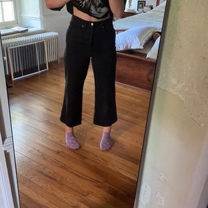 Free People Wide-Leg High Waist Jeans